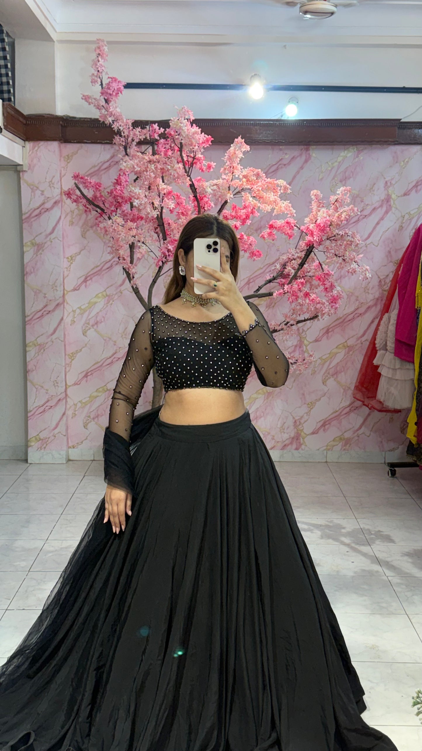 Beautiful flairy lehenga 414