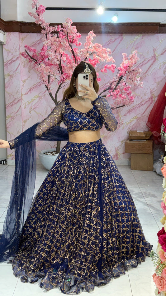 Beautiful flairy lehenga 410