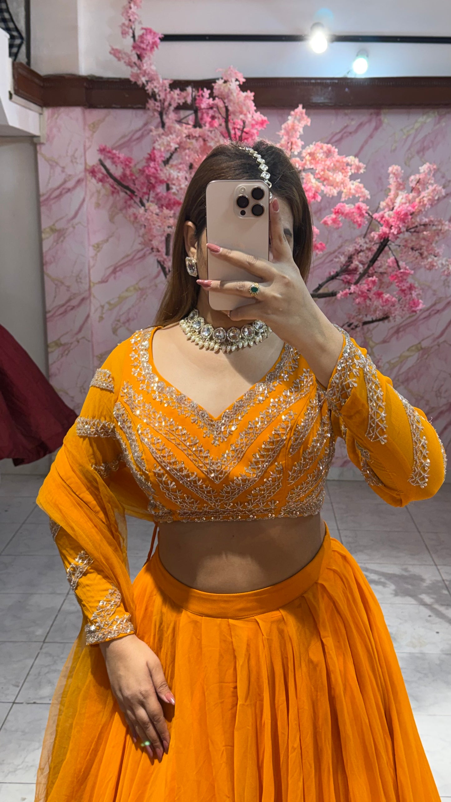 Beautiful flairy lehenga 443