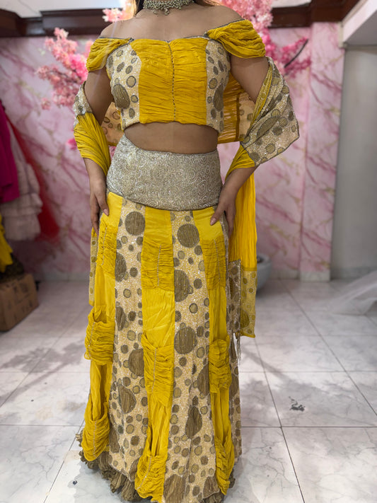 Beautiful flairy lehenga 417