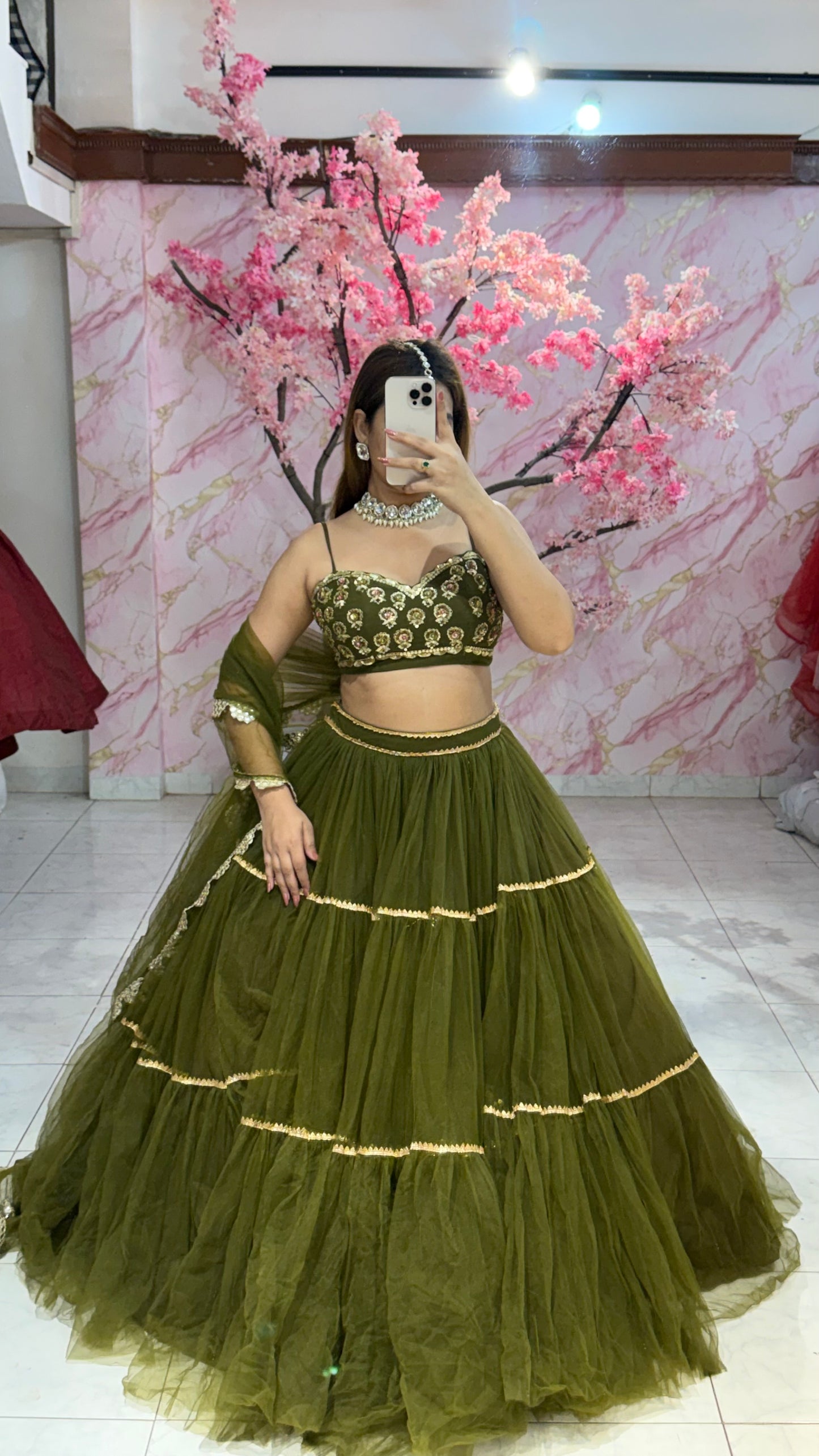 Beautiful flairy lehenga 441
