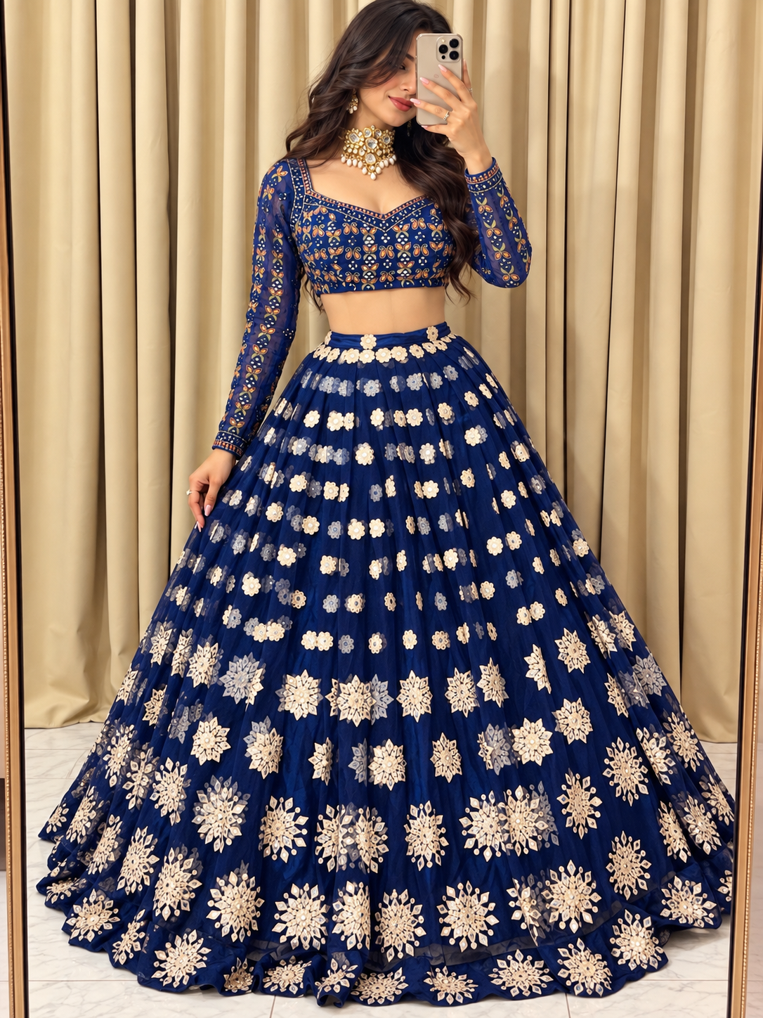 Navratri lehenga 4343