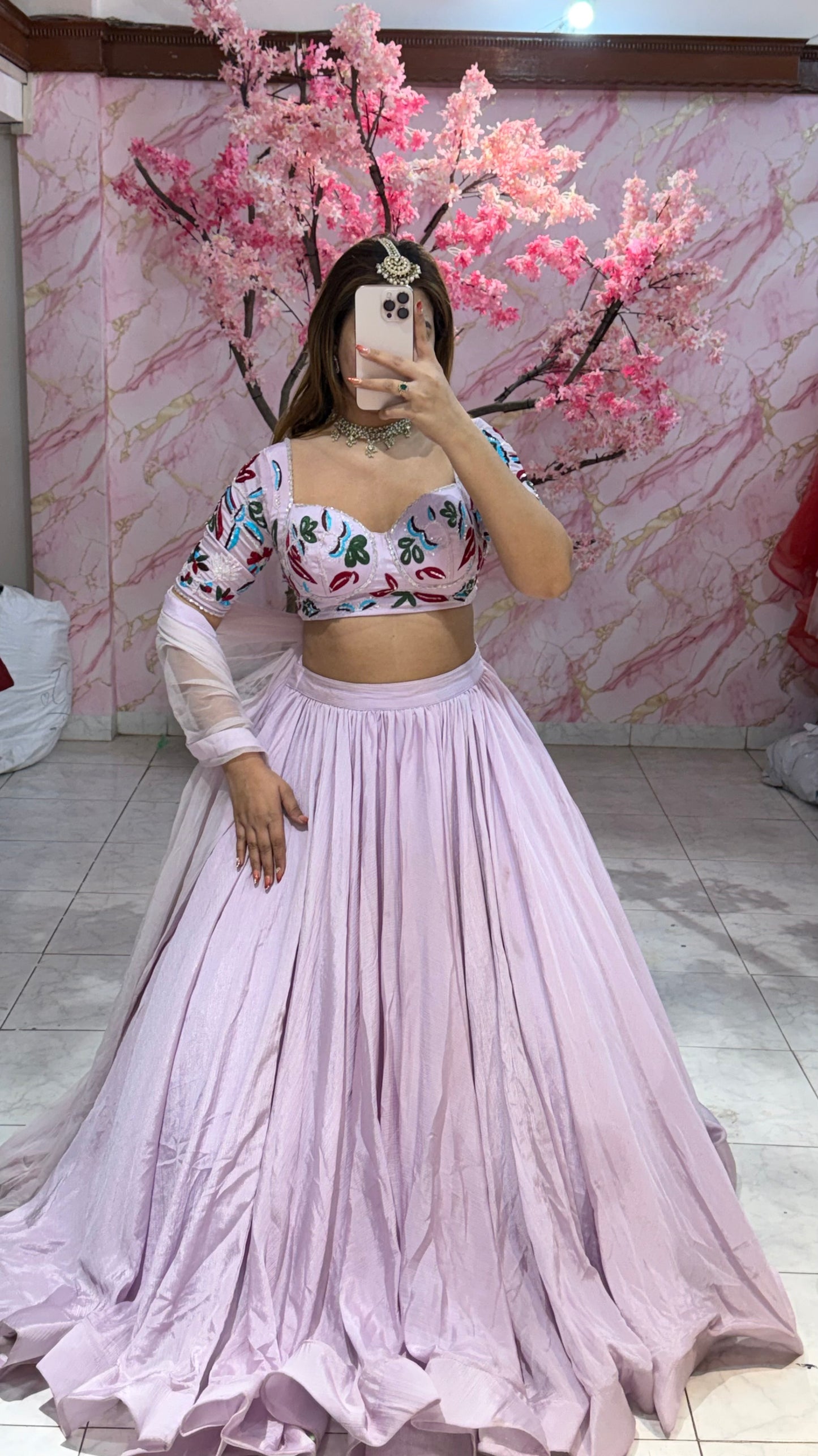 Beautiful flairy lehenga 451