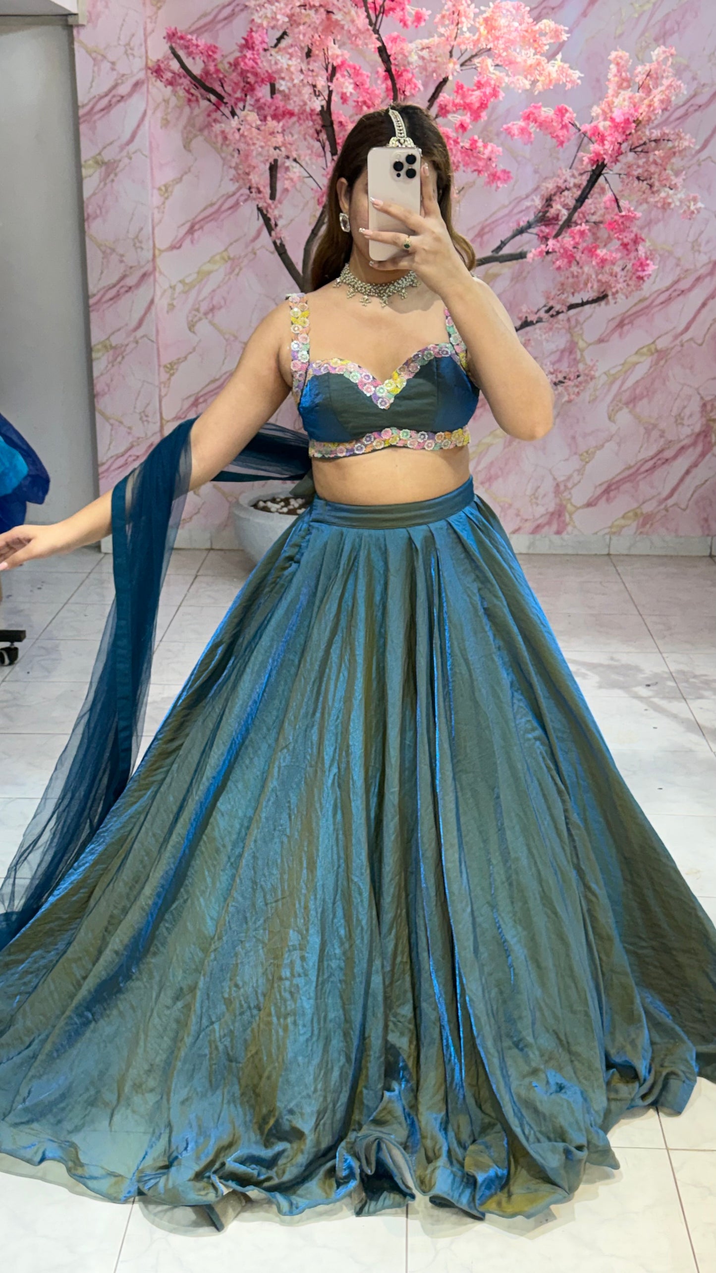 Beautiful flairy lehenga 421