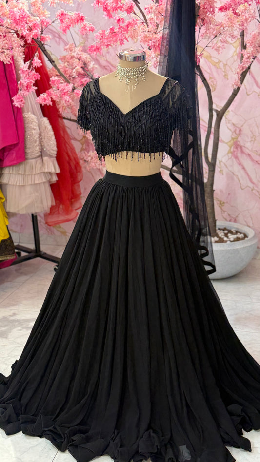 Beautiful flairy lehenga 444