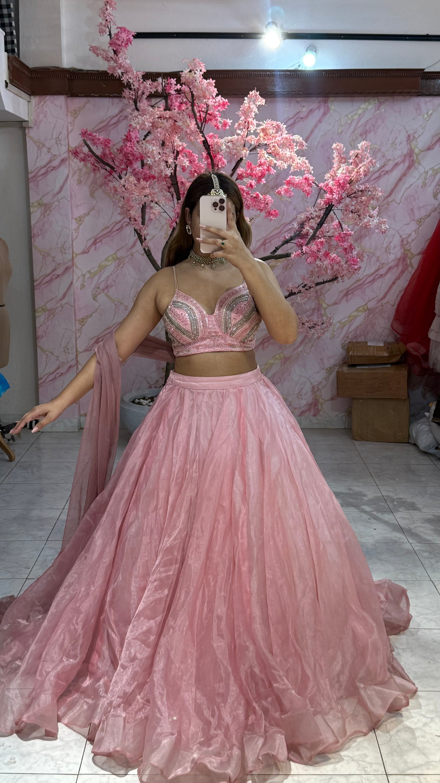 Beautiful flairy lehenga 406