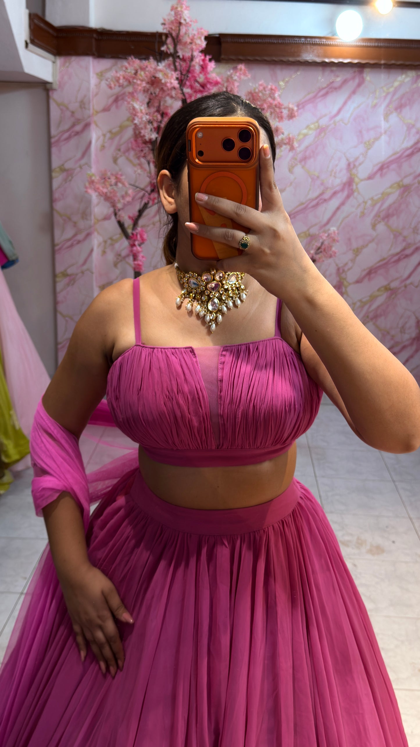Embellished wedding lehenga 4057