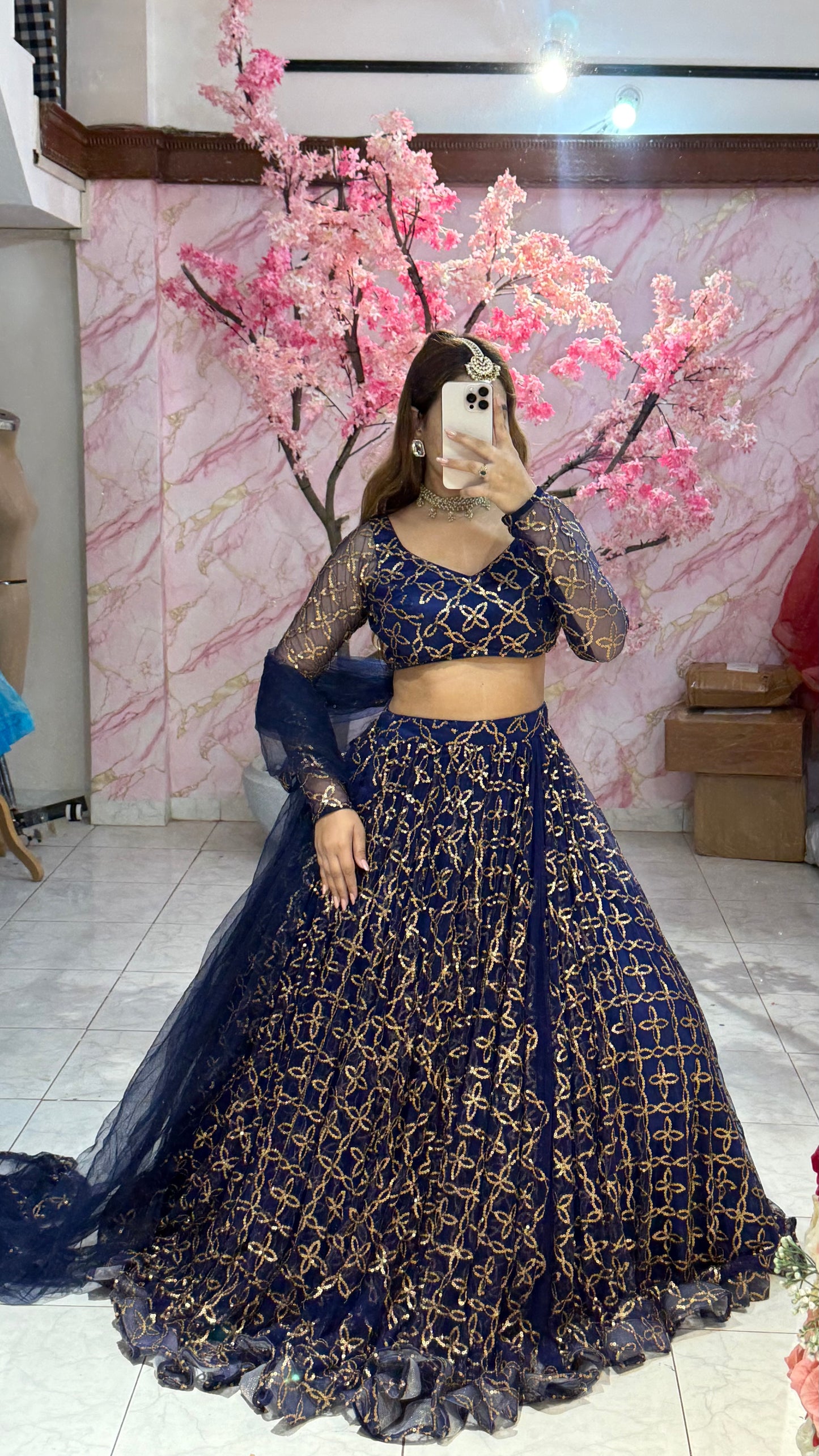 Beautiful flairy lehenga 410