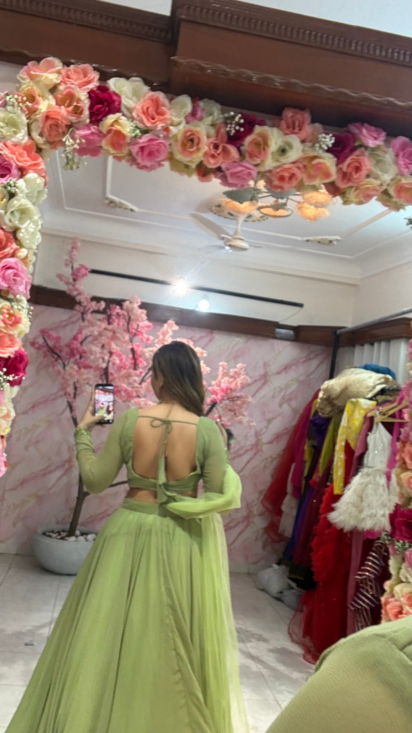 Beautiful flairy lehenga 424