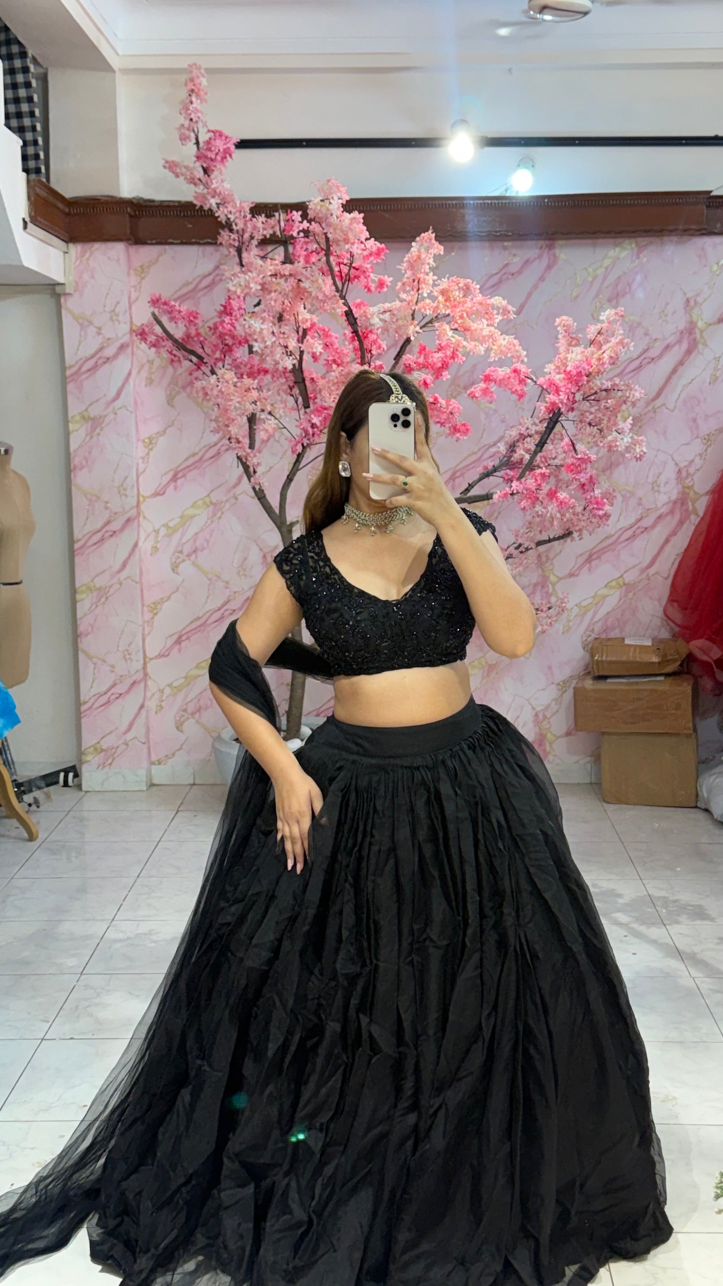 Beautiful flairy lehenga 407