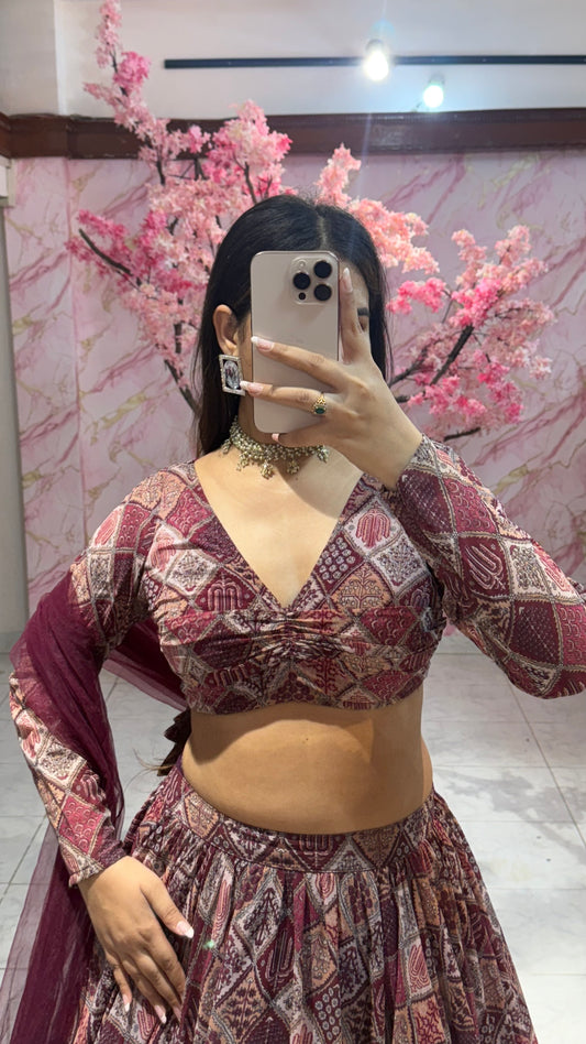 Beautiful flairy lehenga 377