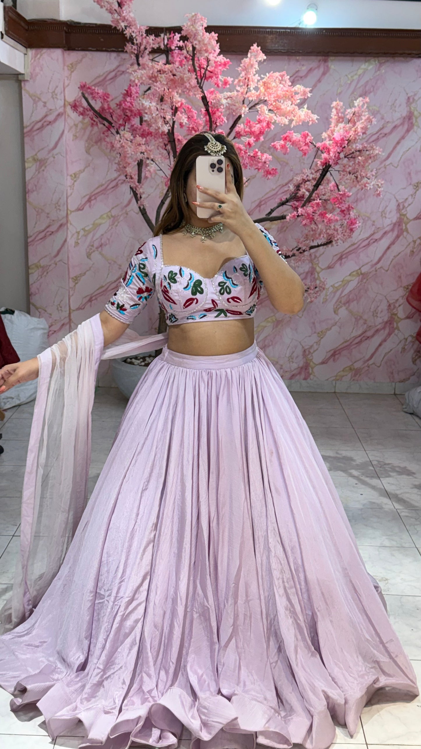 Beautiful flairy lehenga 451