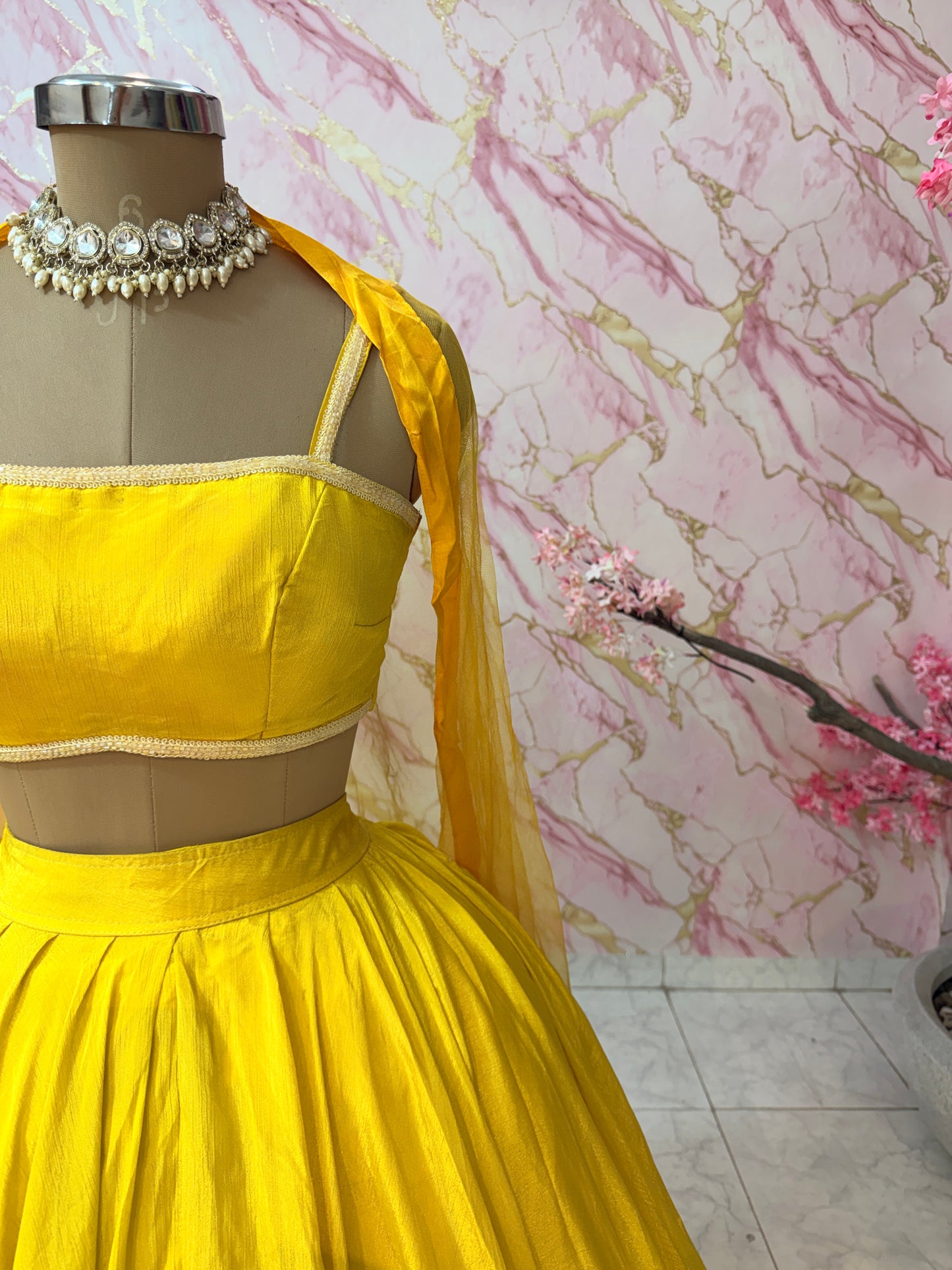 Embellished wedding lehenga 4124