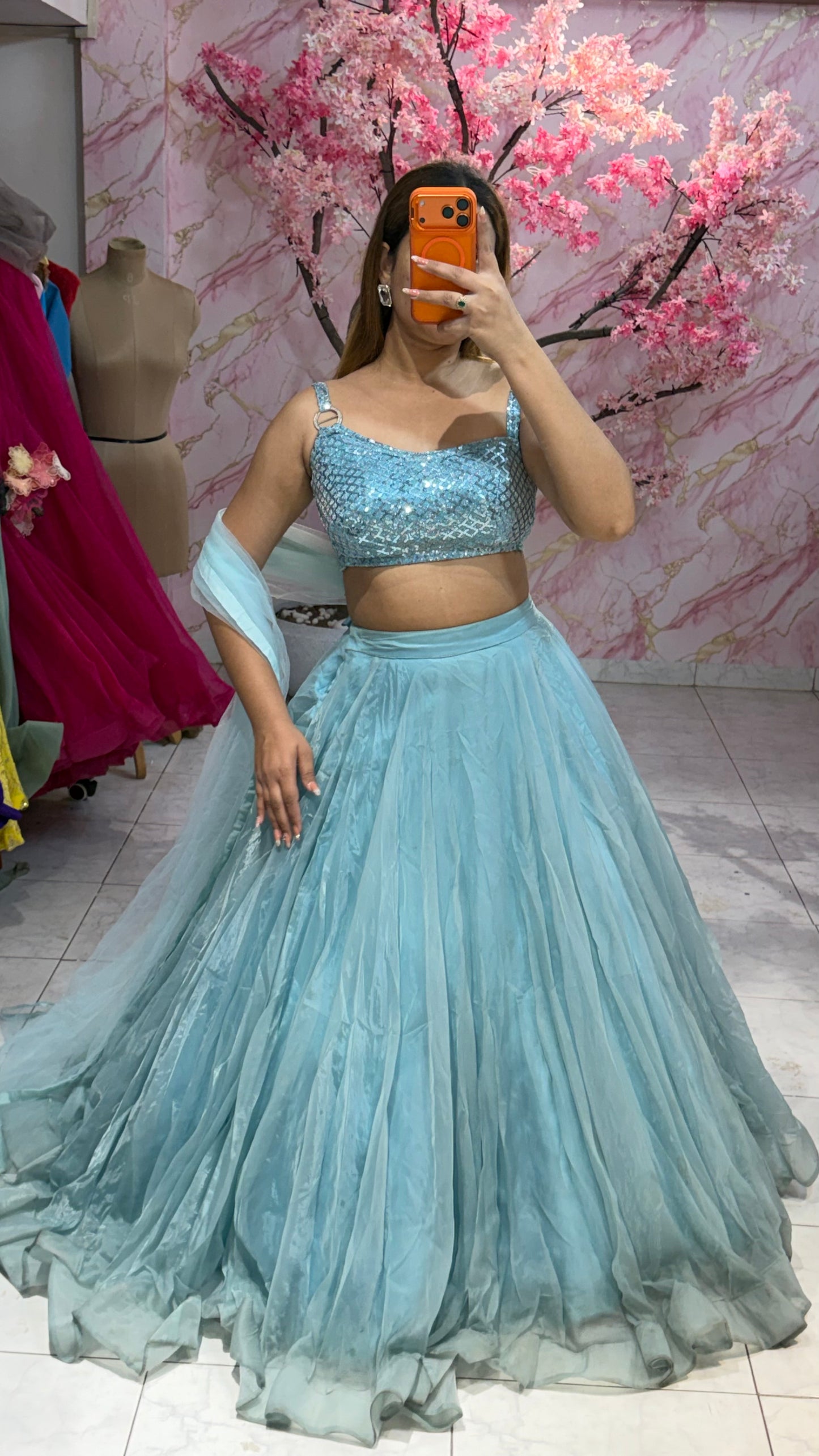 Beautiful flairy lehenga 475