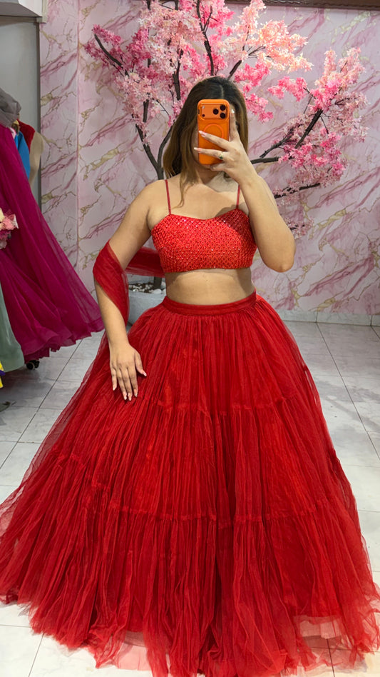 Beautiful flairy lehenga 472