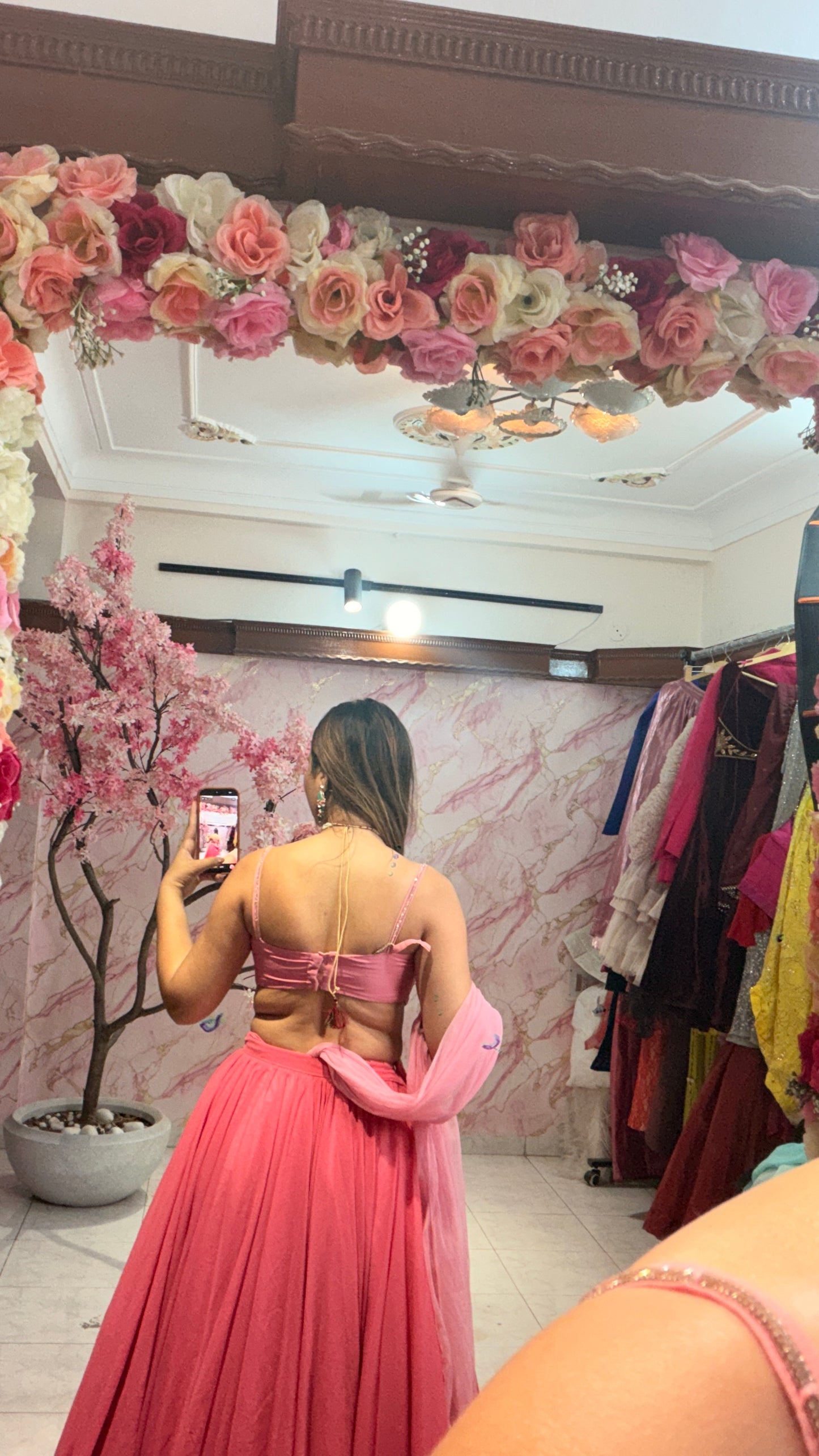 Embellished wedding lehenga 4025