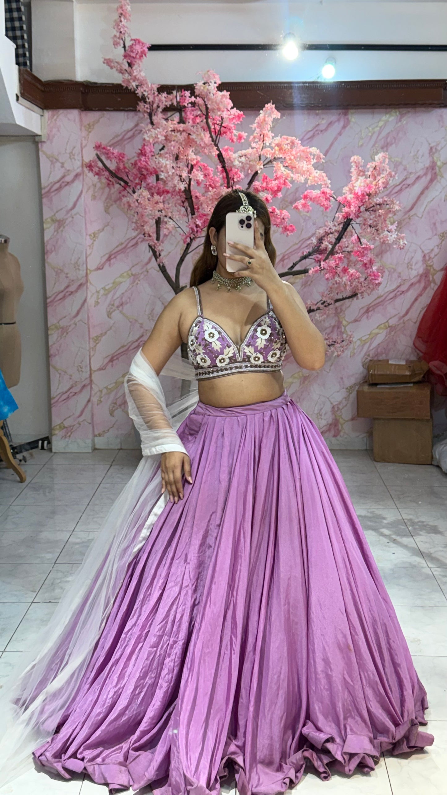 Beautiful flairy lehenga 408