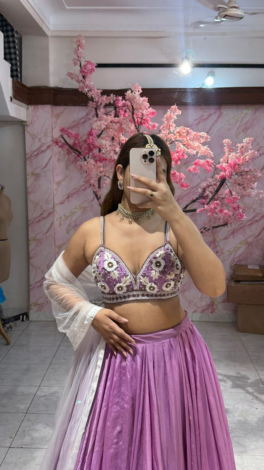 Beautiful flairy lehenga 408