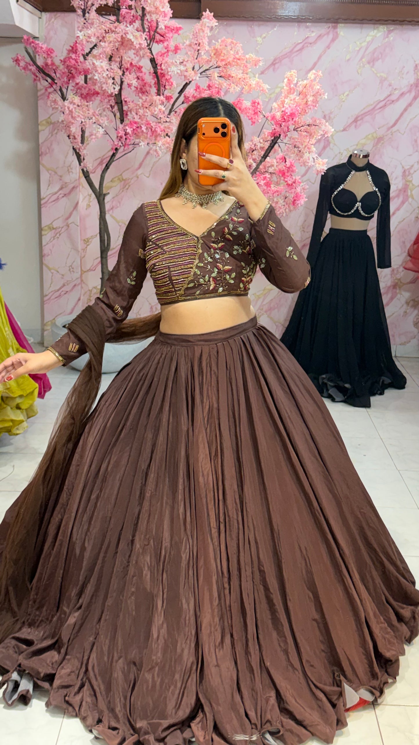 Beautiful flairy lehenga 521