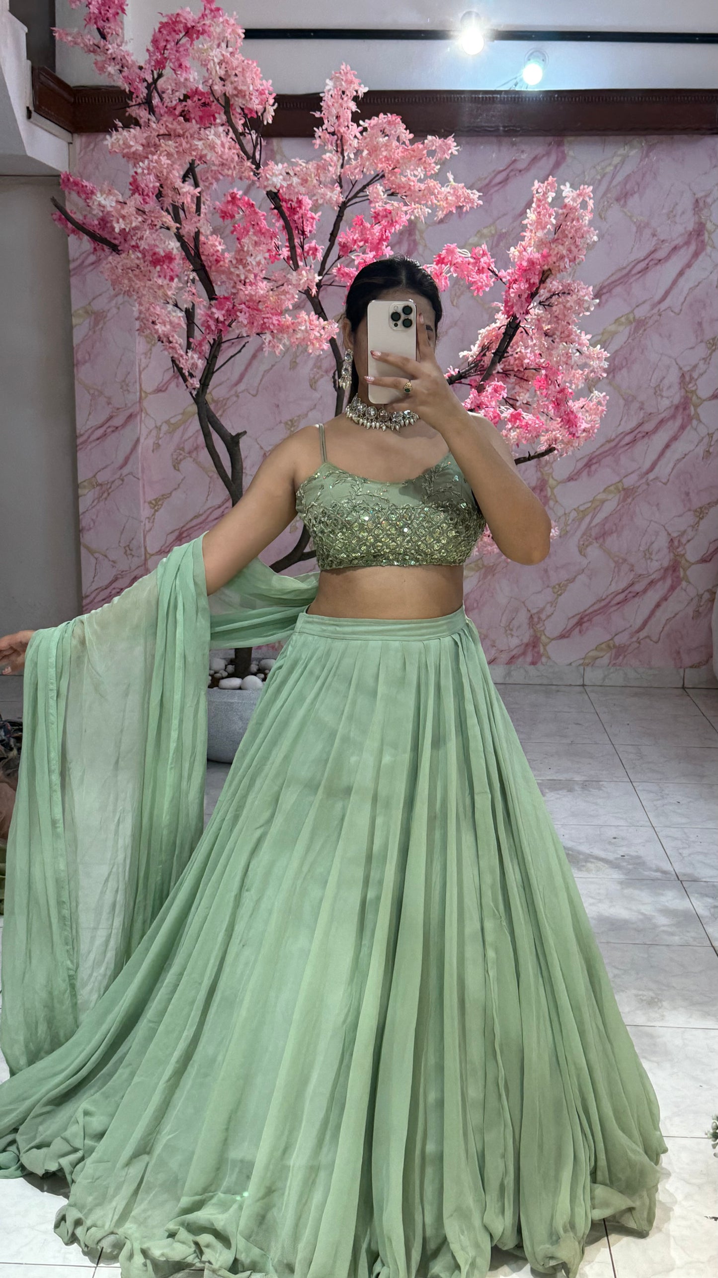Beautiful flairy lehenga 327