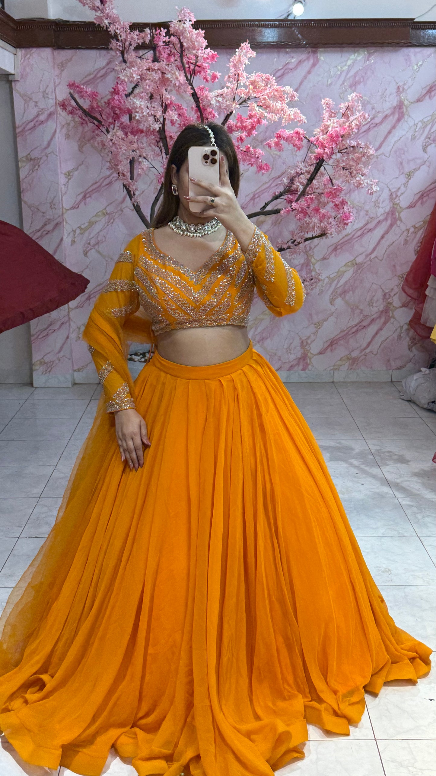 Beautiful flairy lehenga 443