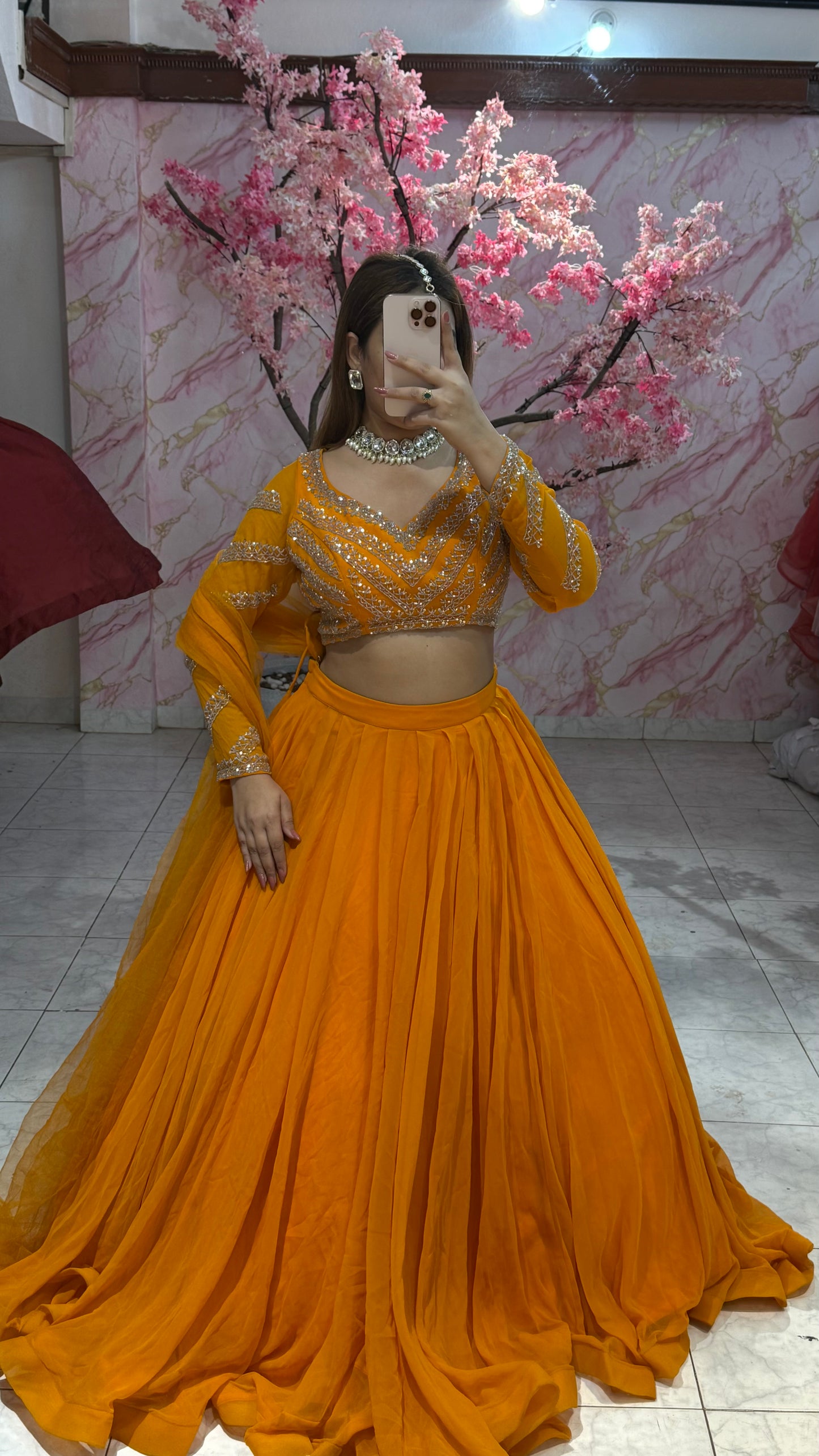 Beautiful flairy lehenga 443