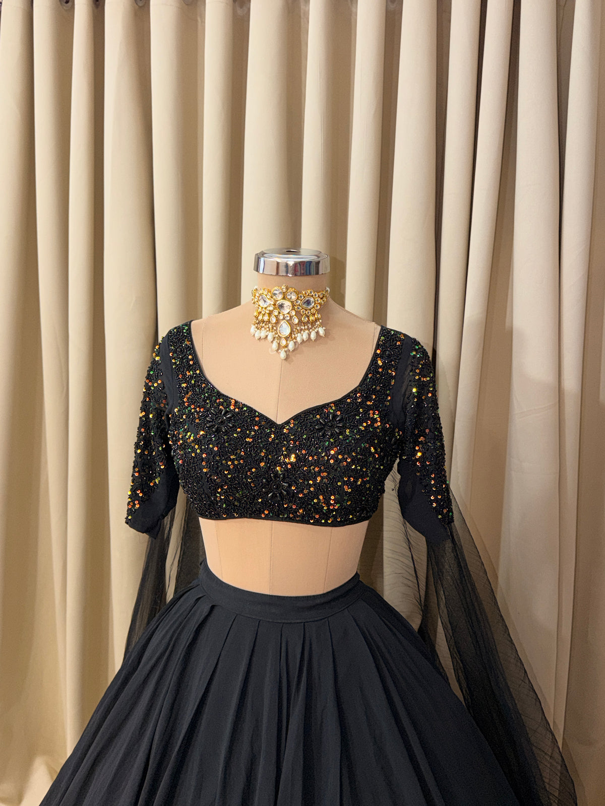 Embellished lehenga 4345