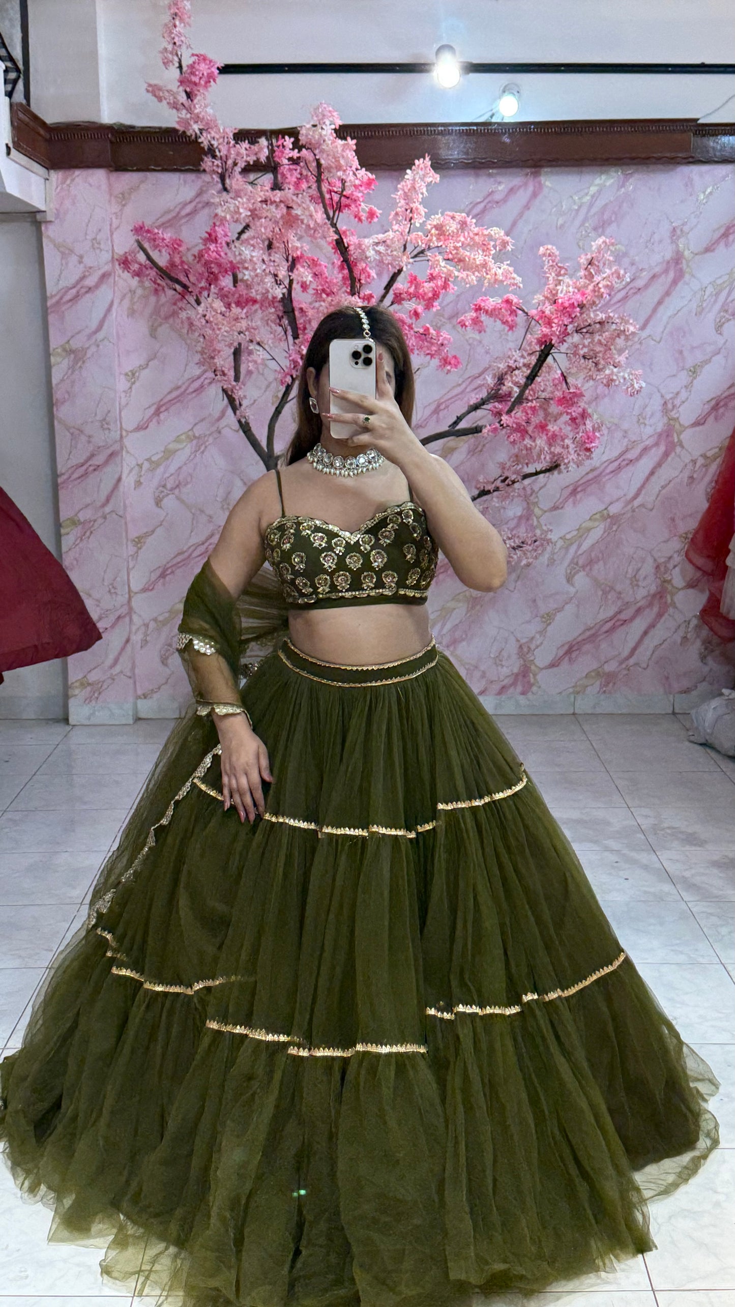 Beautiful flairy lehenga 441