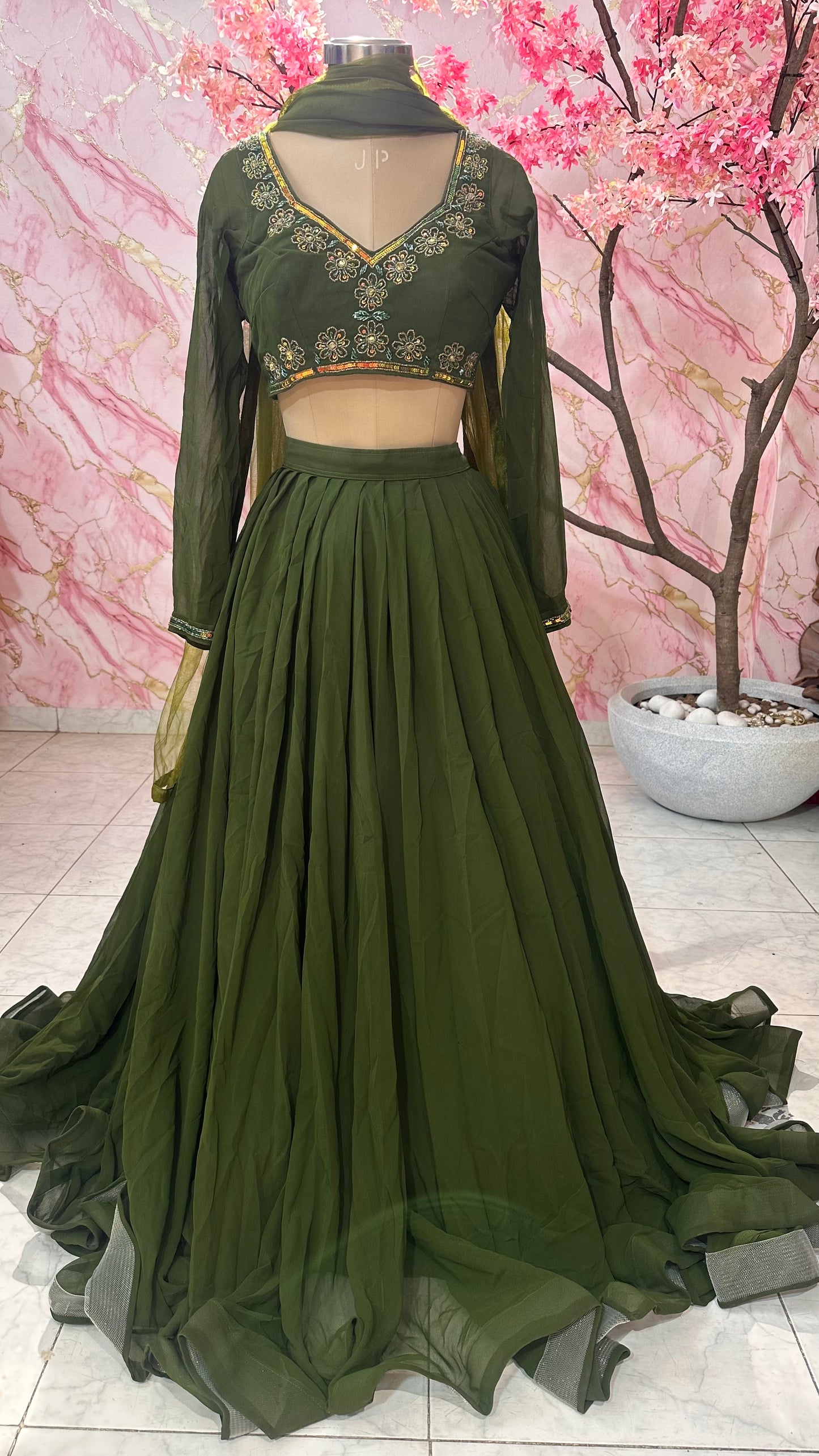 Beautiful flairy lehenga 490