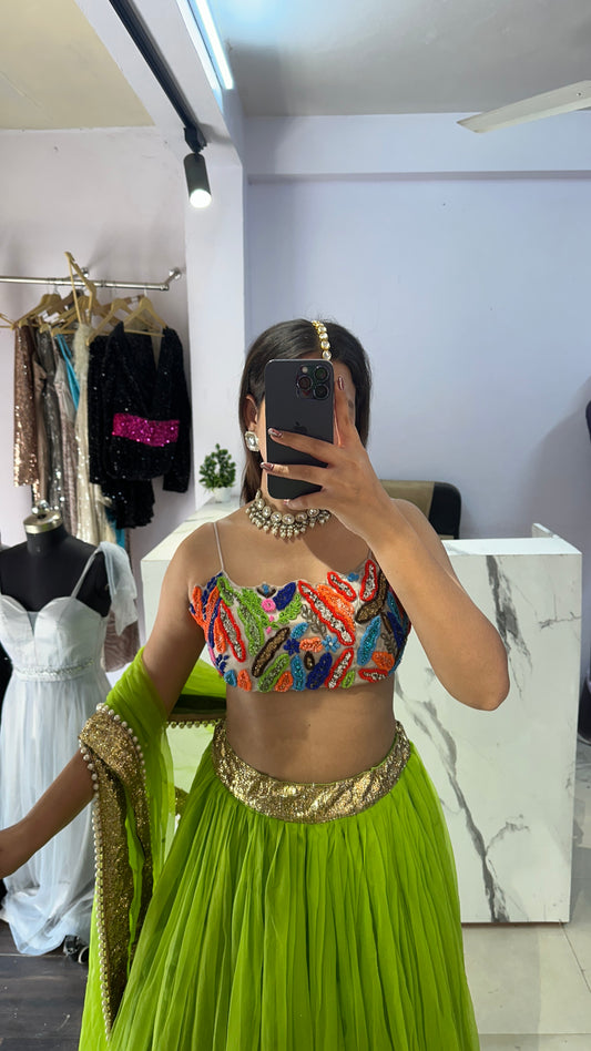 Beautiful flairy lehenga 230