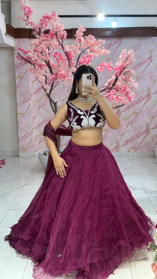 Beautiful flairy lehenga 331