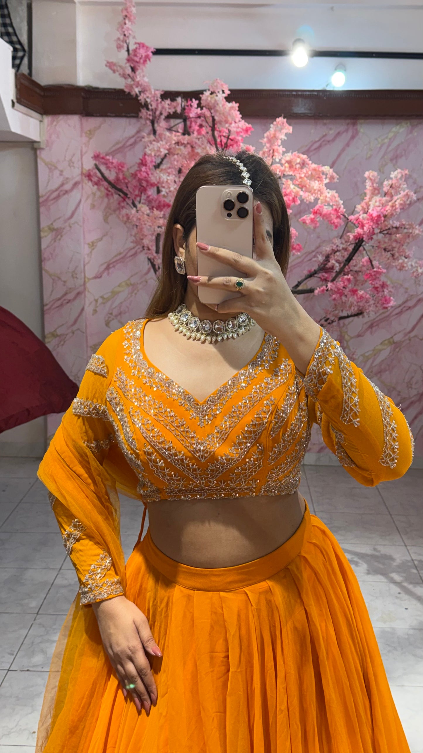 Beautiful flairy lehenga 443