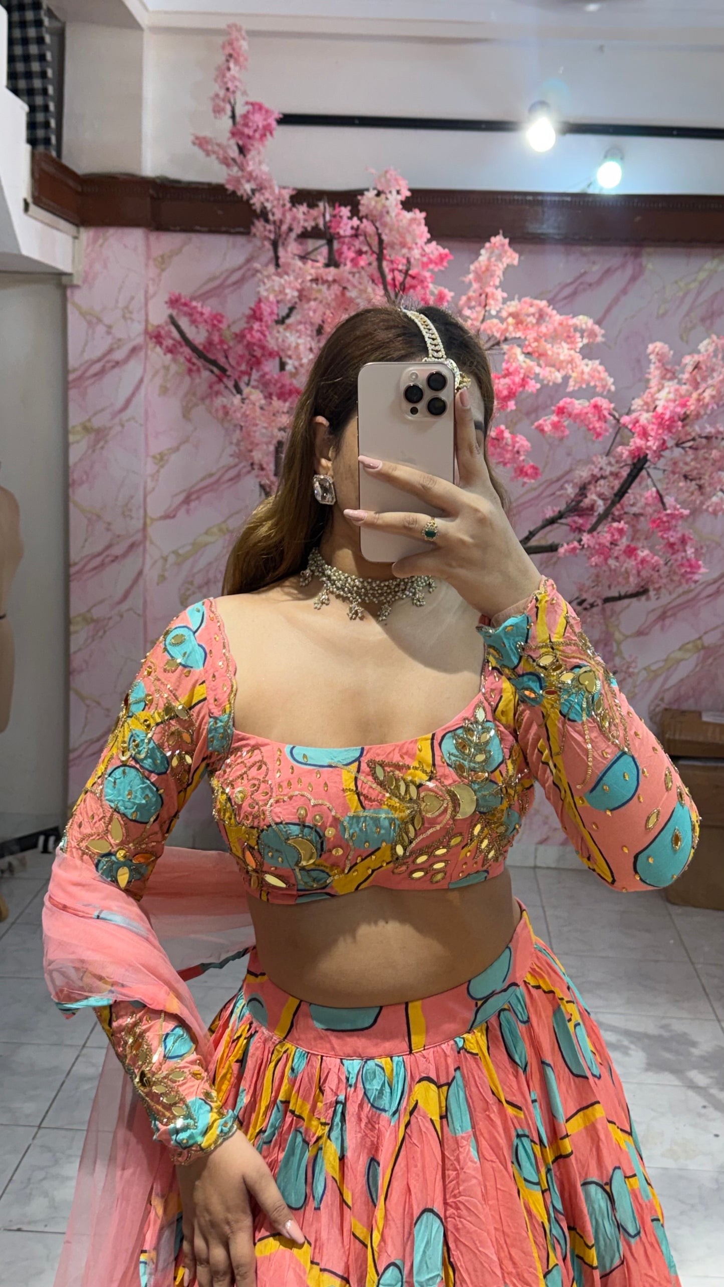 Colourfull Luxury lehenga 404