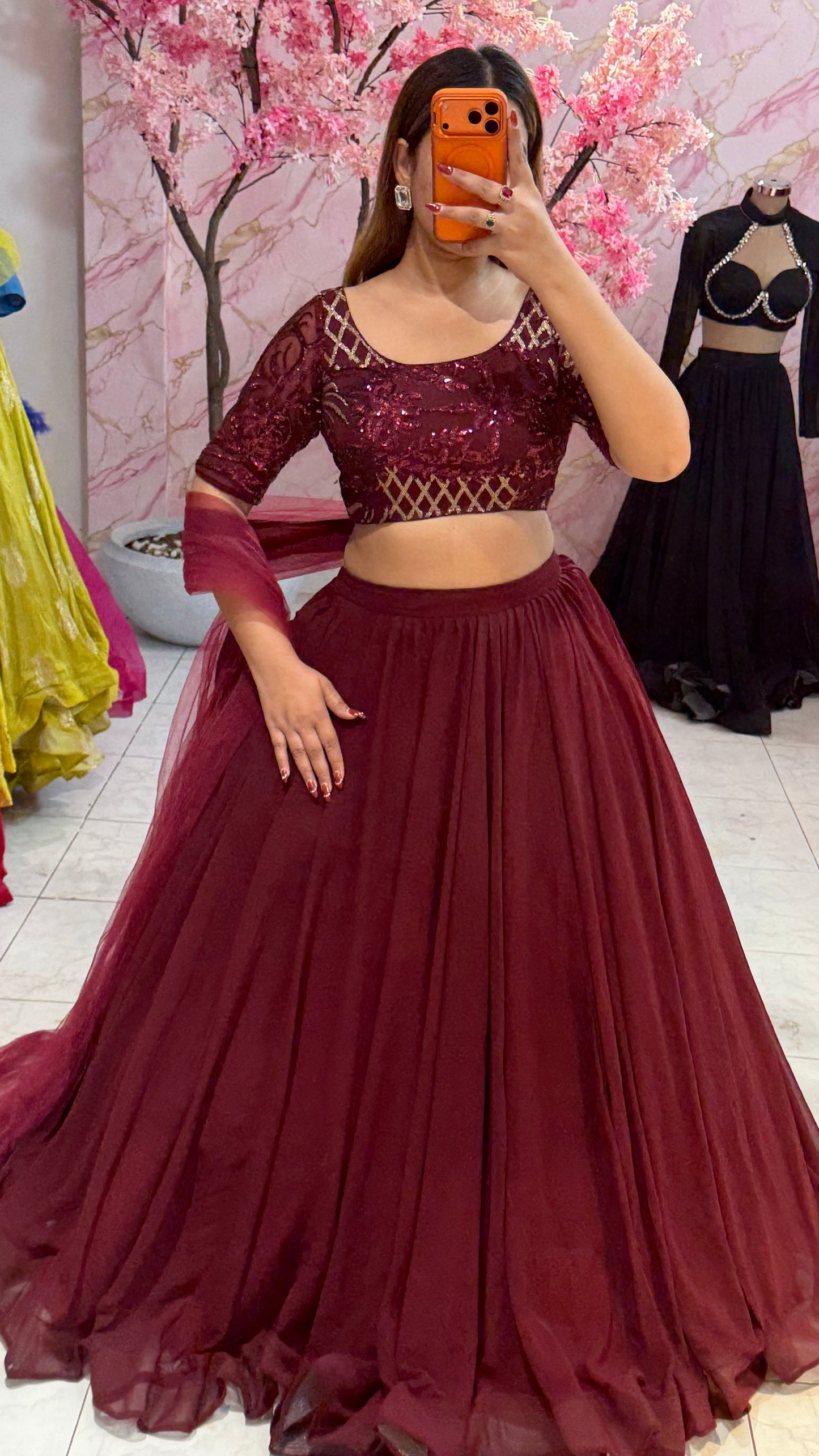 Beautiful flairy lehenga 501