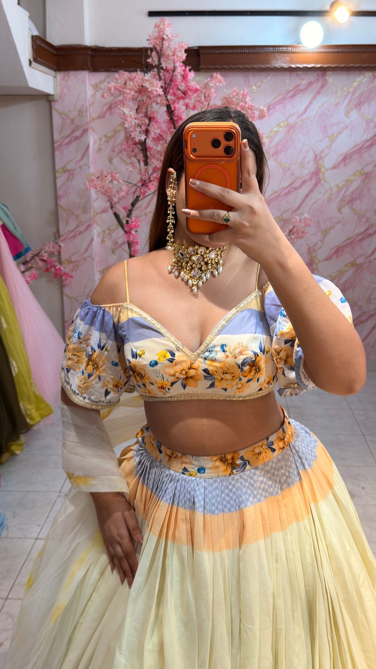 Embellished wedding lehenga 4080