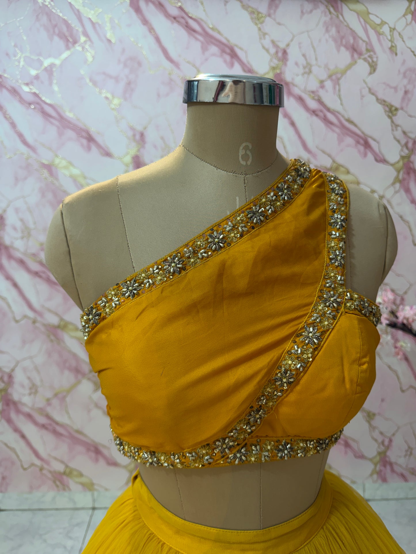 Embellished wedding lehenga 4145