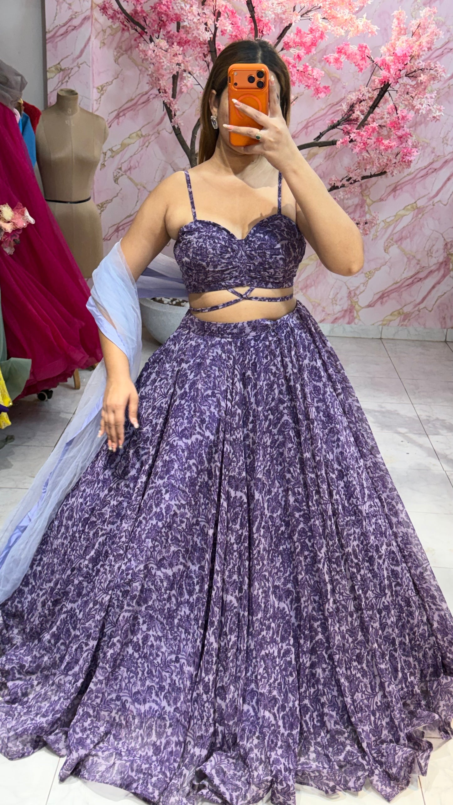 Beautiful flairy lehenga 474