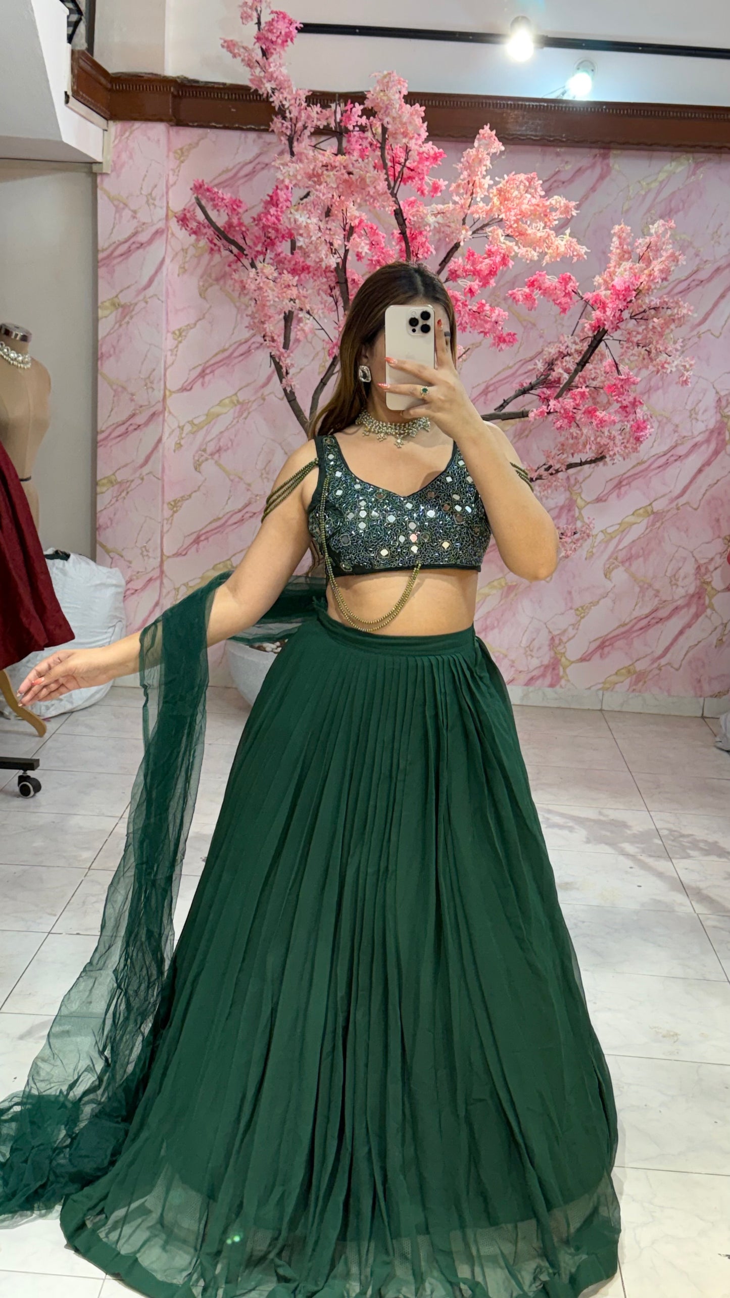 Beautiful flairy lehenga 450