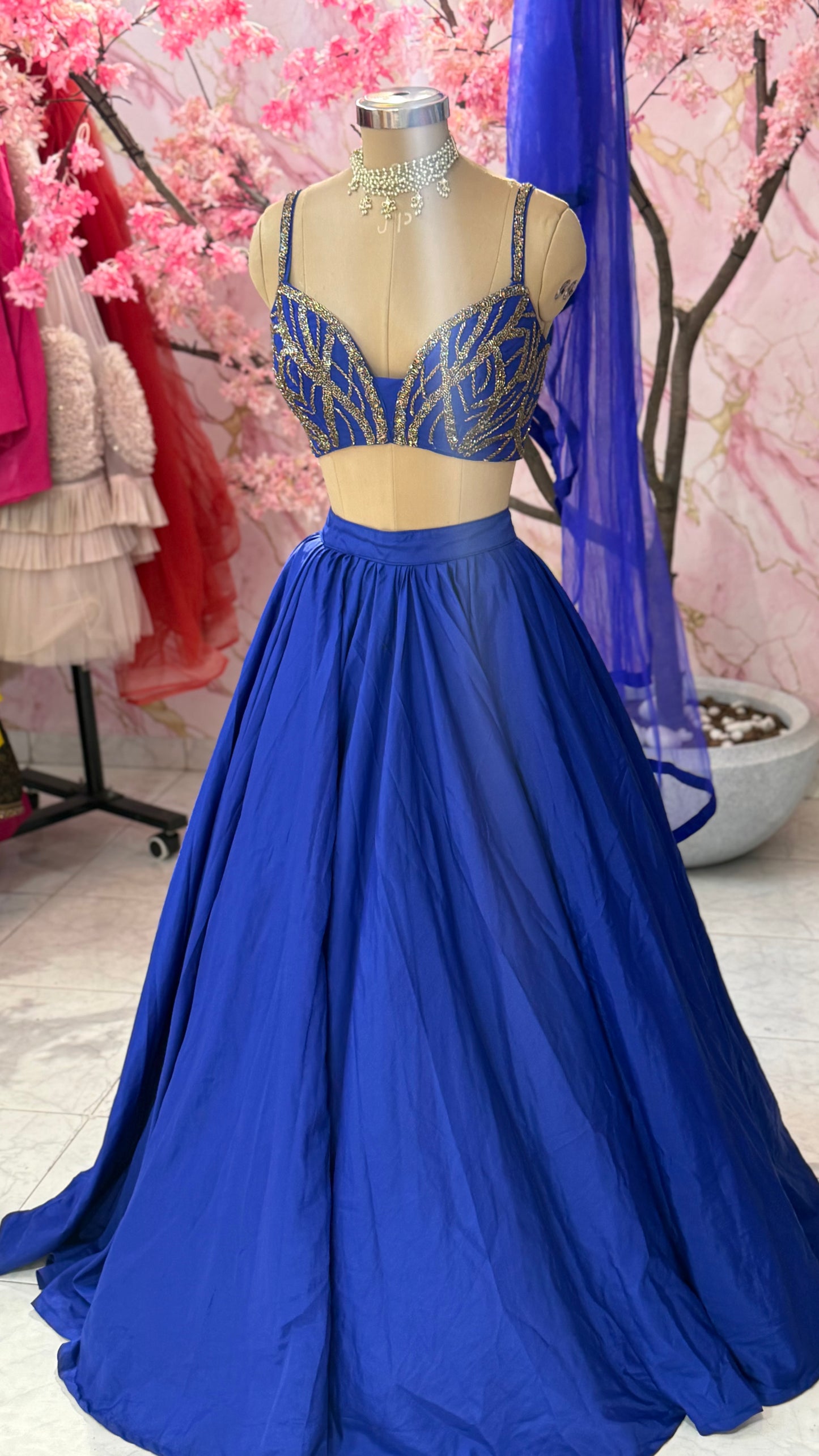 Beautiful flairy lehenga 445