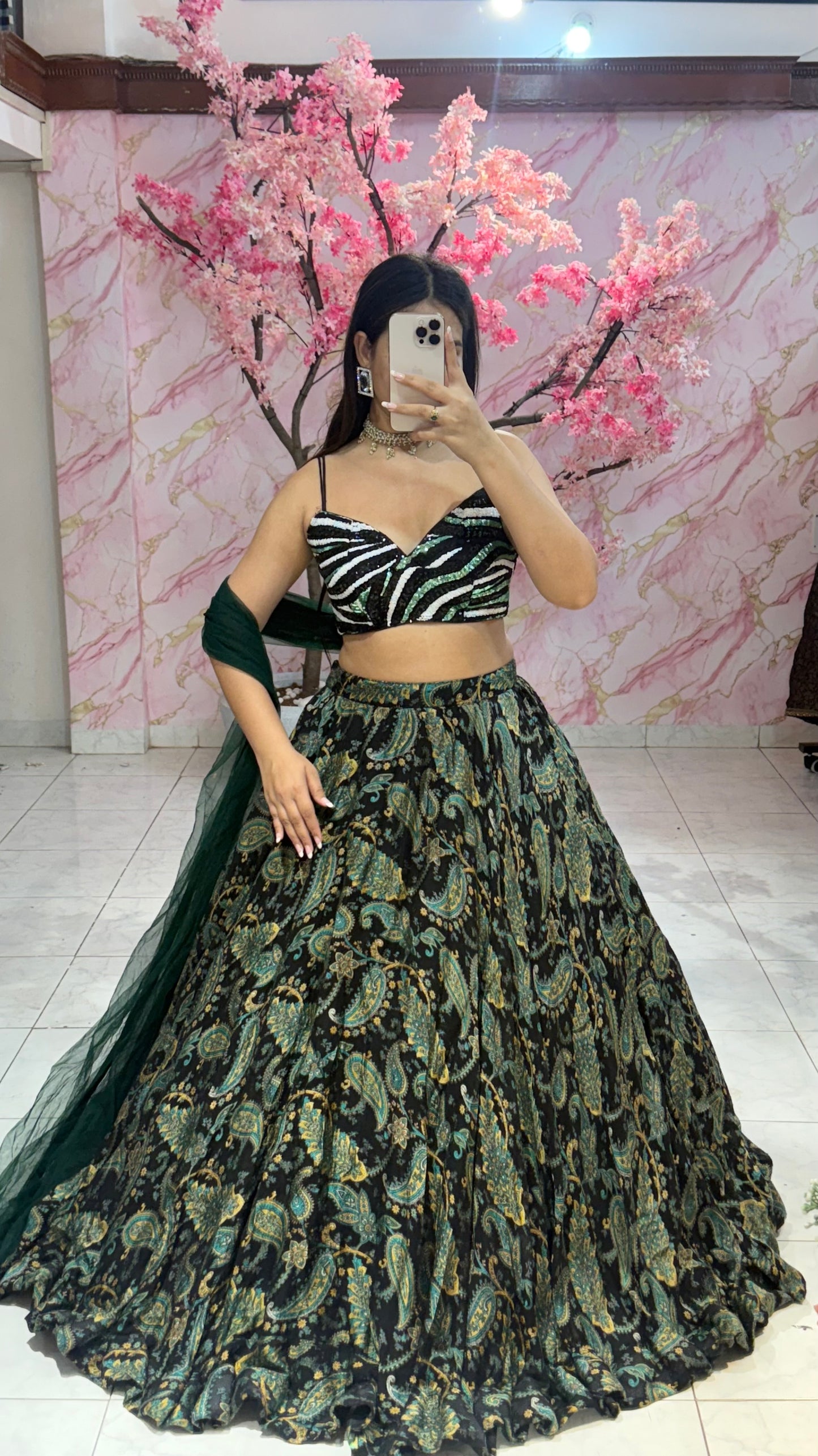 Beautiful flairy lehenga 376