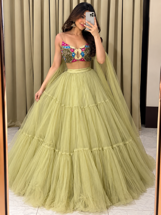 Wedding lehenga 4378
