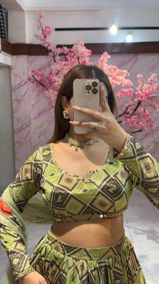 Beautiful flairy lehenga 402