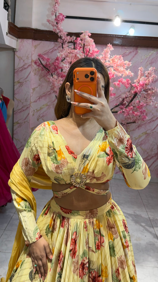 Beautiful flairy lehenga 465