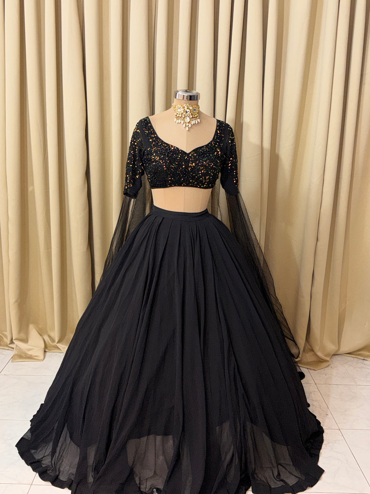 Embellished lehenga 4345
