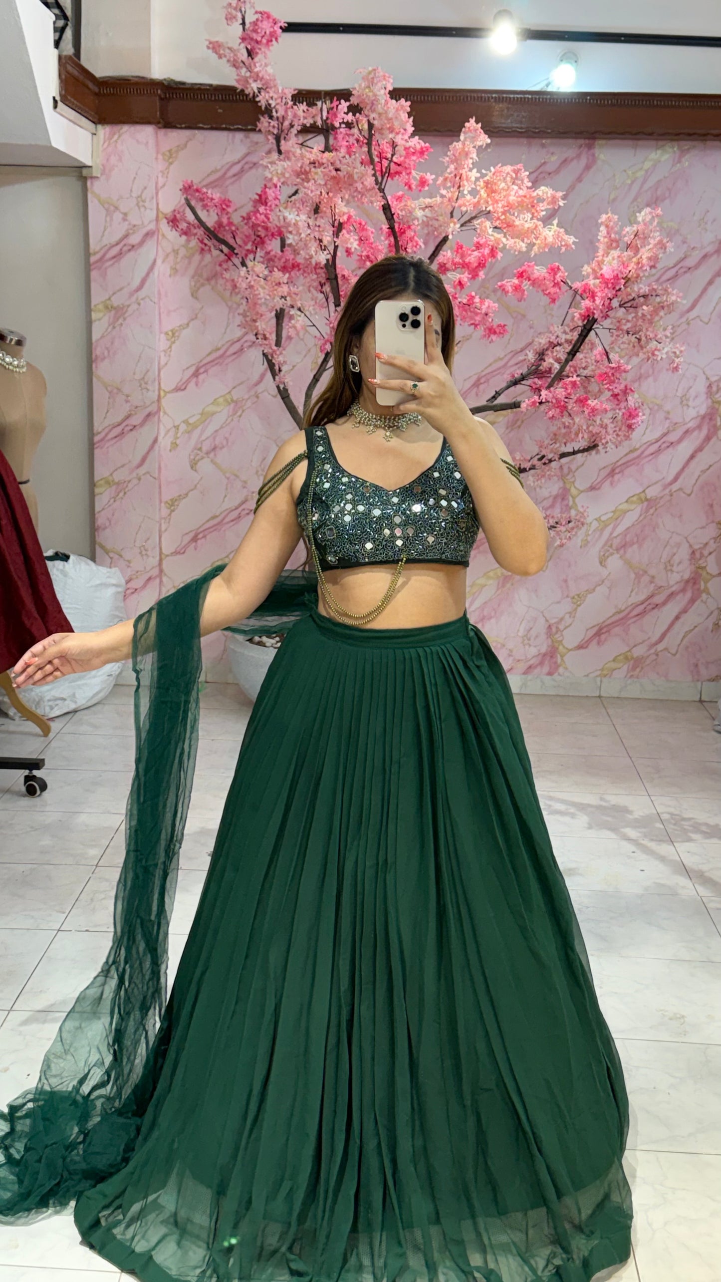 Beautiful flairy lehenga 450