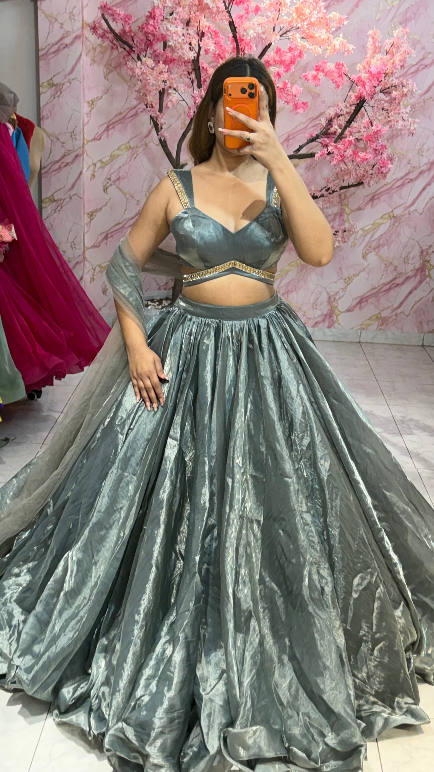 Beautiful flairy lehenga 466