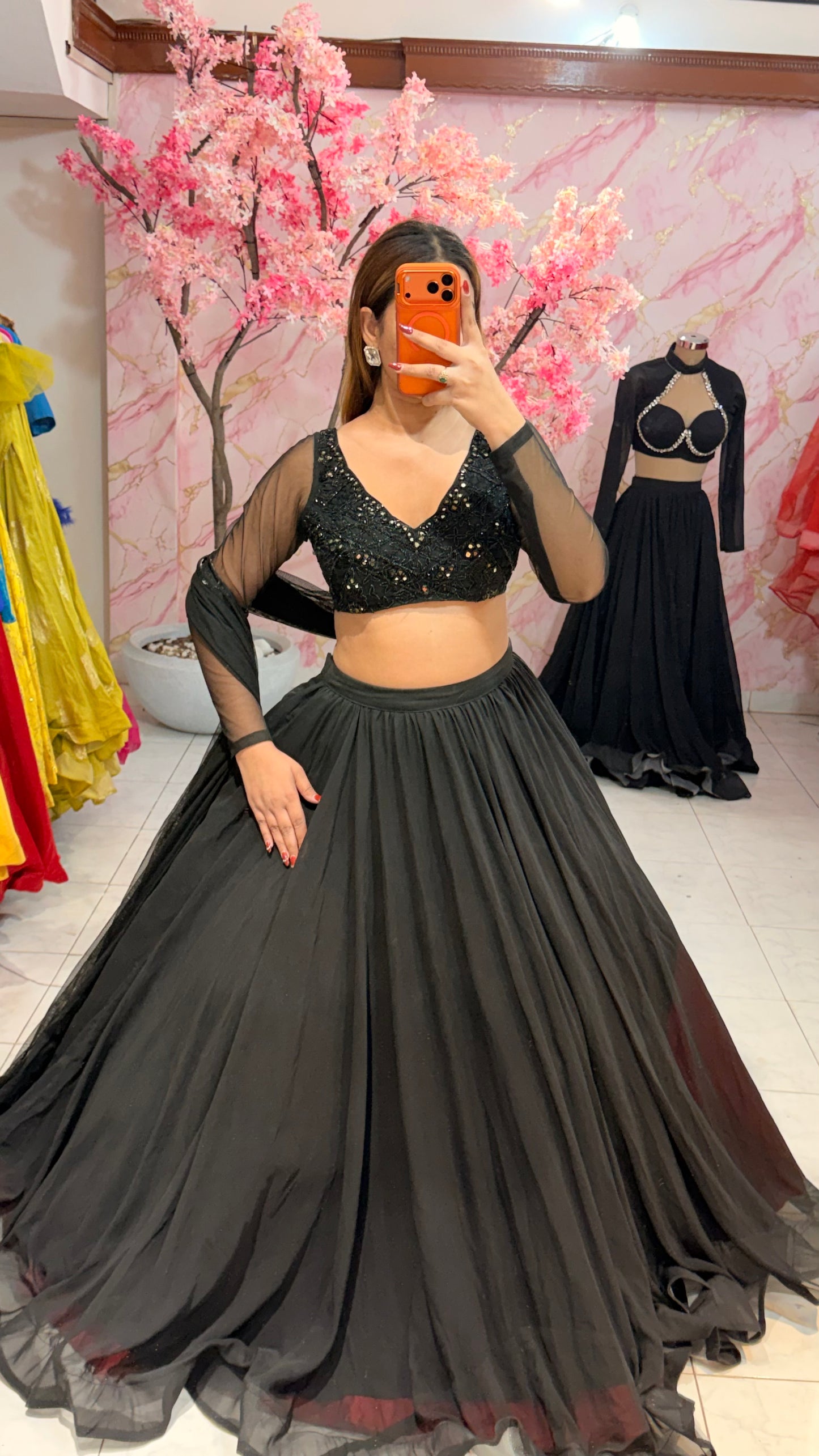 Beautiful flairy lehenga 504