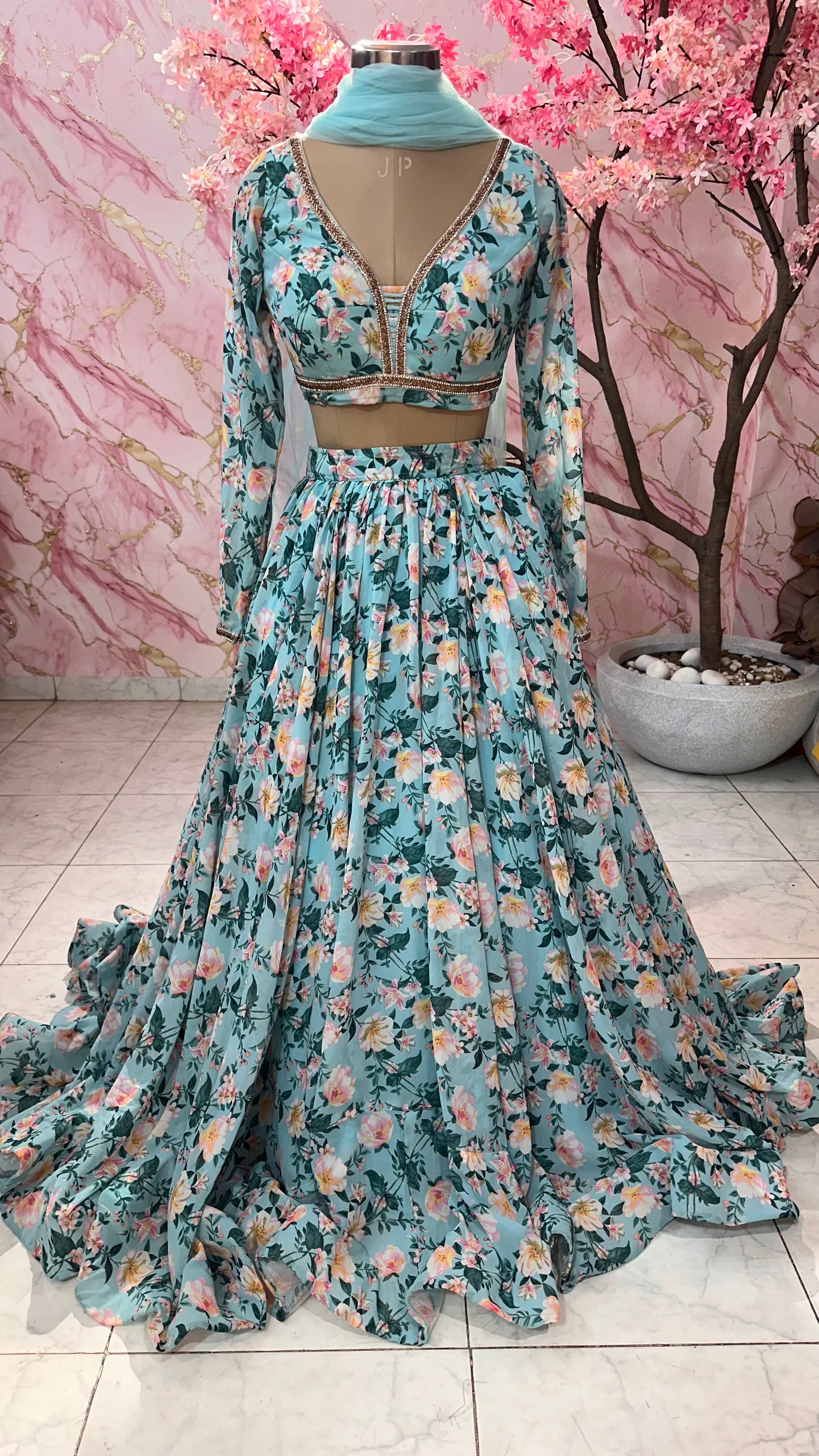 Beautiful flairy lehenga 487