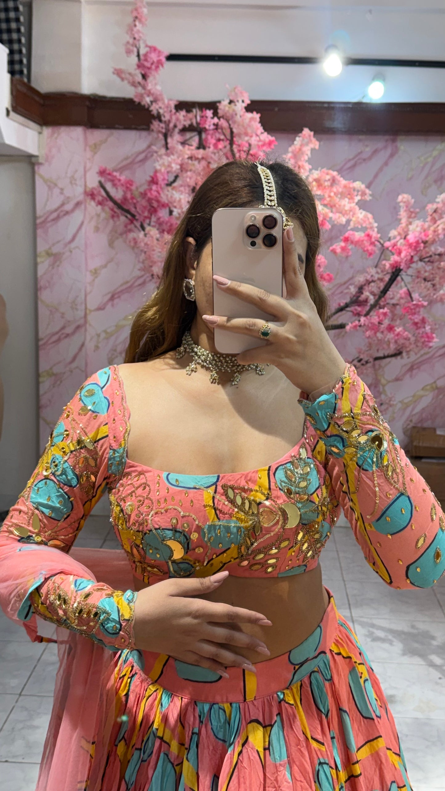 Colourfull Luxury lehenga 404