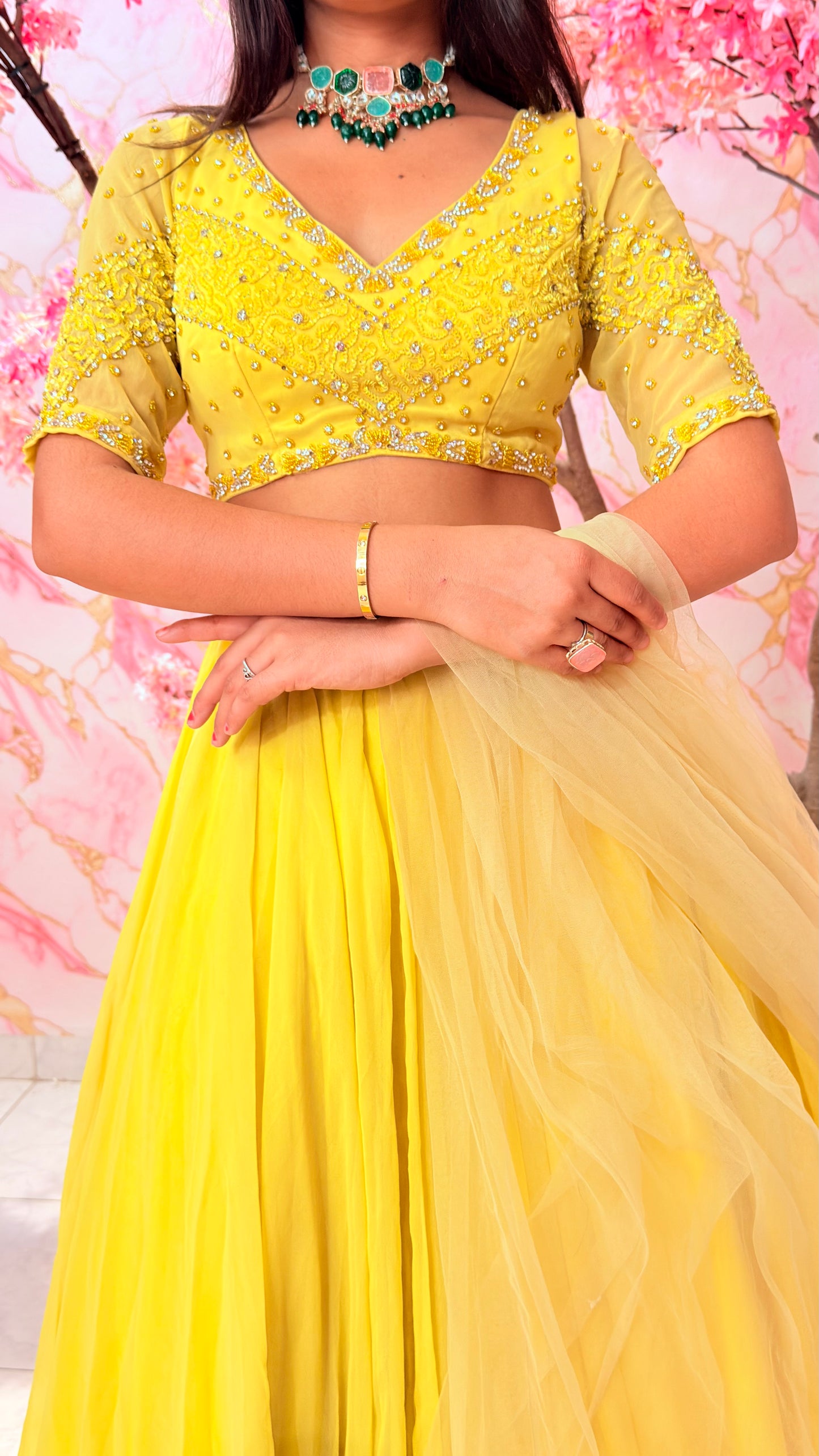 Flairy wedding lehenga 4017